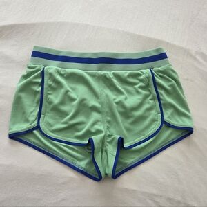 FP Movement Prep In Your Step Athletic Short In Green Combo Size Small